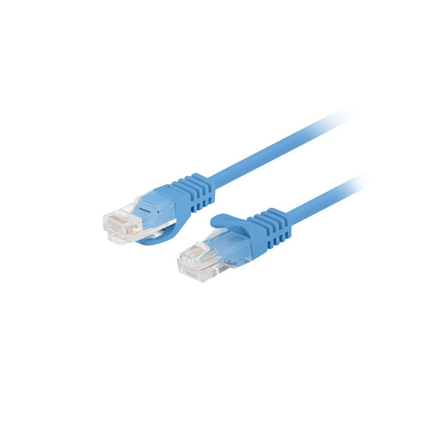 Lanberg PCU6-20CC-0300-B tīkla kabelis Zils 3 m Cat6 U/UTP (UTP)