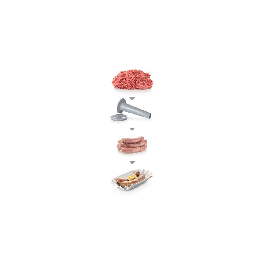 Bosch MFW68640 hakkmasin 800 W Must, Roostevaba teras – 5