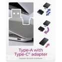 ICY BOX 2-in-1 Card Reader via USB Type-A & USB Type-C Interface ICY BOX 2-in-1 Card Reader via USB Type-A & USB Type-C Interface