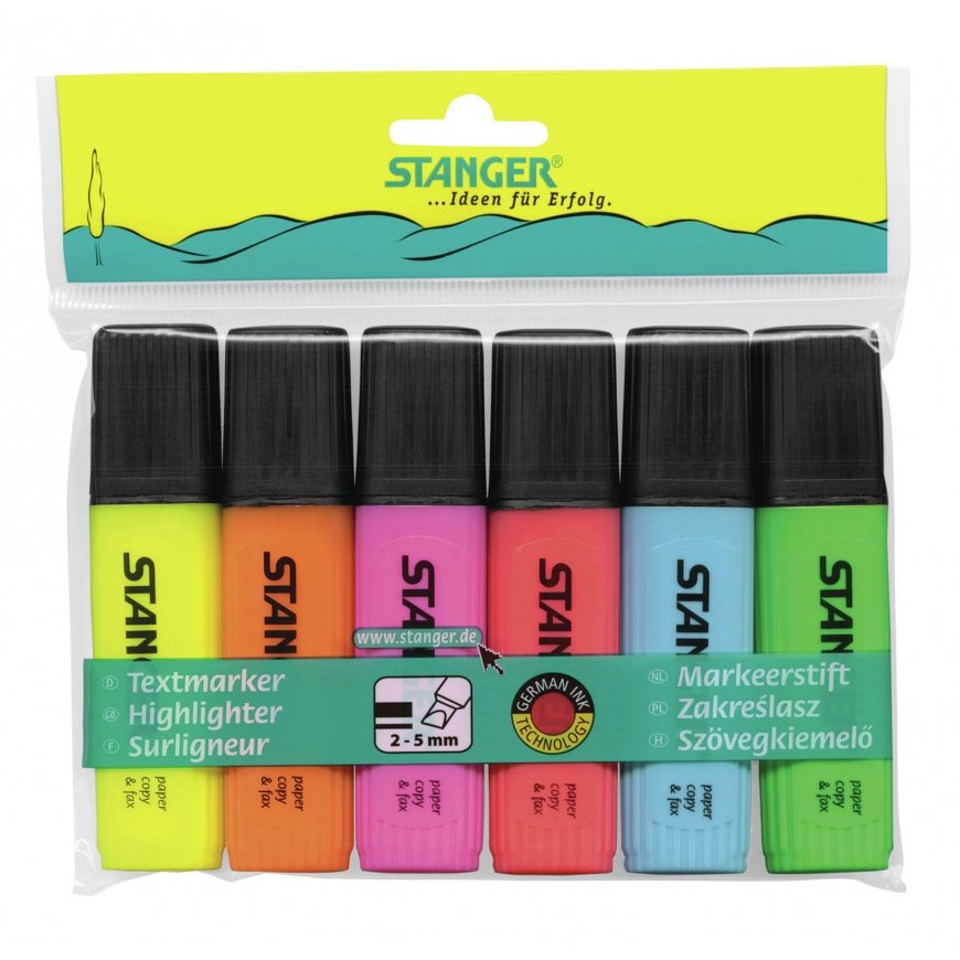 Stanger 180008000 marker 6 pc(s) Multicolour