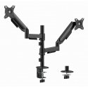 Gembird MA-DA2P-02 подставка / крепление для мониторов 81,3 cm (32") Стол Черный