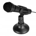 Media-Tech MT393 mikrofonas Juoda Interviu mikrofonas