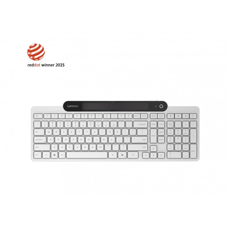 Клавиатура Lenovo 800 с автозарядкой, Bluetooth - американская раскладка
