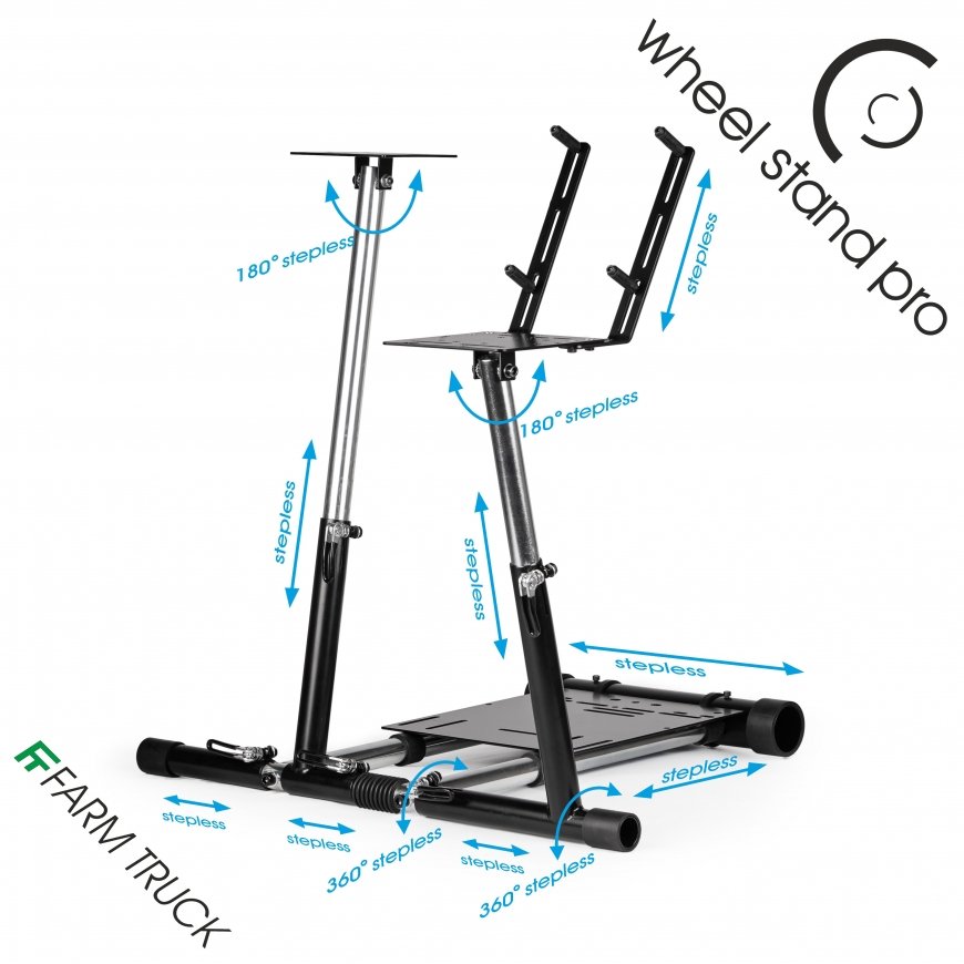 Wheel Stand Pro Farm Truck rattiteline, musta – 5