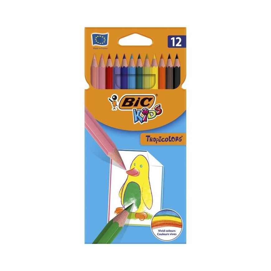 BIC Tropicolors Multicolour 12 pc(s)