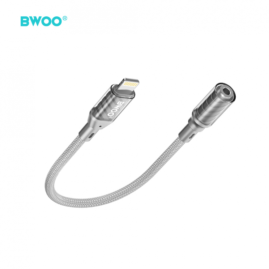 BWOO Adapter Lightning to 3.5MM Jack BZ66 – 3