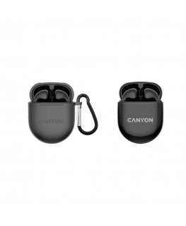Canyon CNS-TWS6B headphones/headset True Wireless Stereo (TWS) In-ear Calls/Music/Sport/Everyday Bluetooth Black
