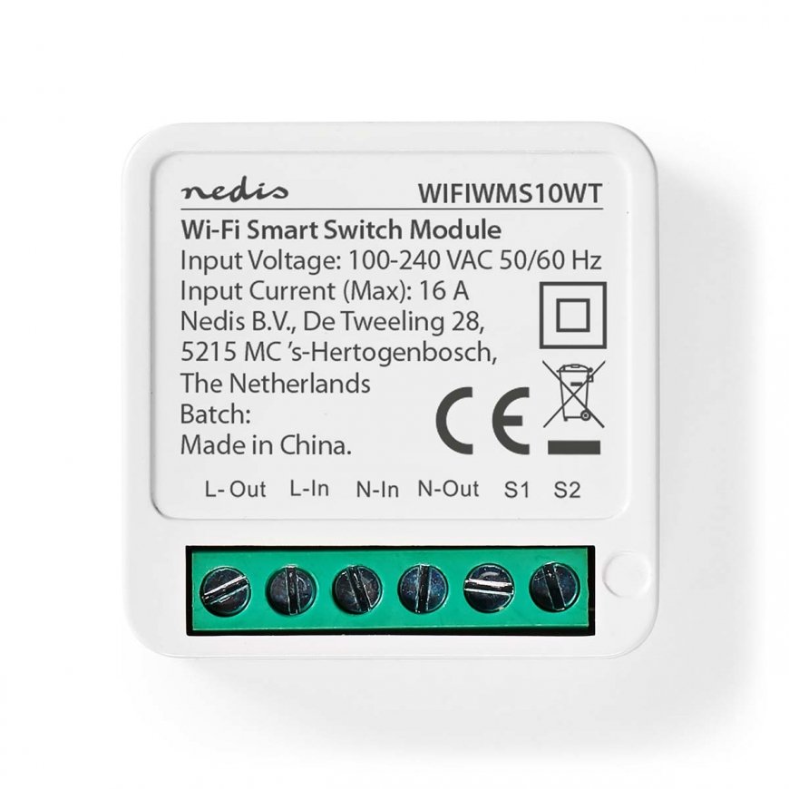Nedis WIFIWMS10WT контроллер освещения для умного дома Проводной и беспроводной Белый – 2