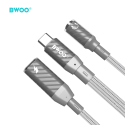 BWOO 2 in 1 Adapter Lightning | Type C to 3.5MM Jack BZ67 BWOO 2 in 1 Adapter Lightning | Type C to 3.5MM Jack BZ67