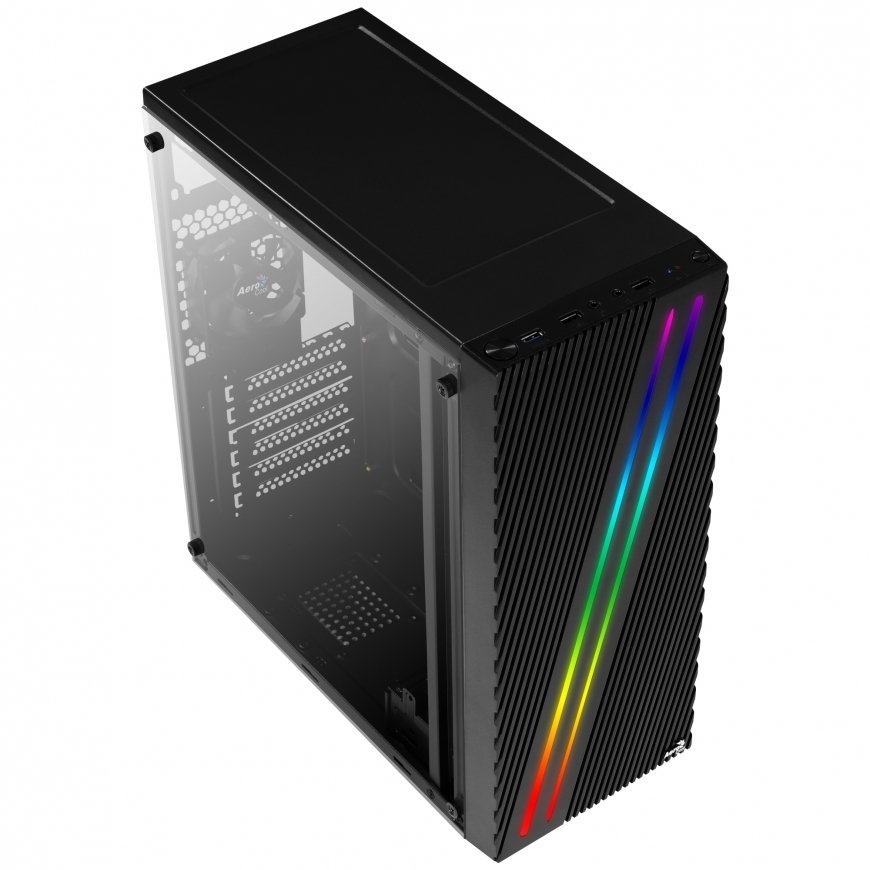 Aerocool Streak „Midi Tower“ Juoda – 4
