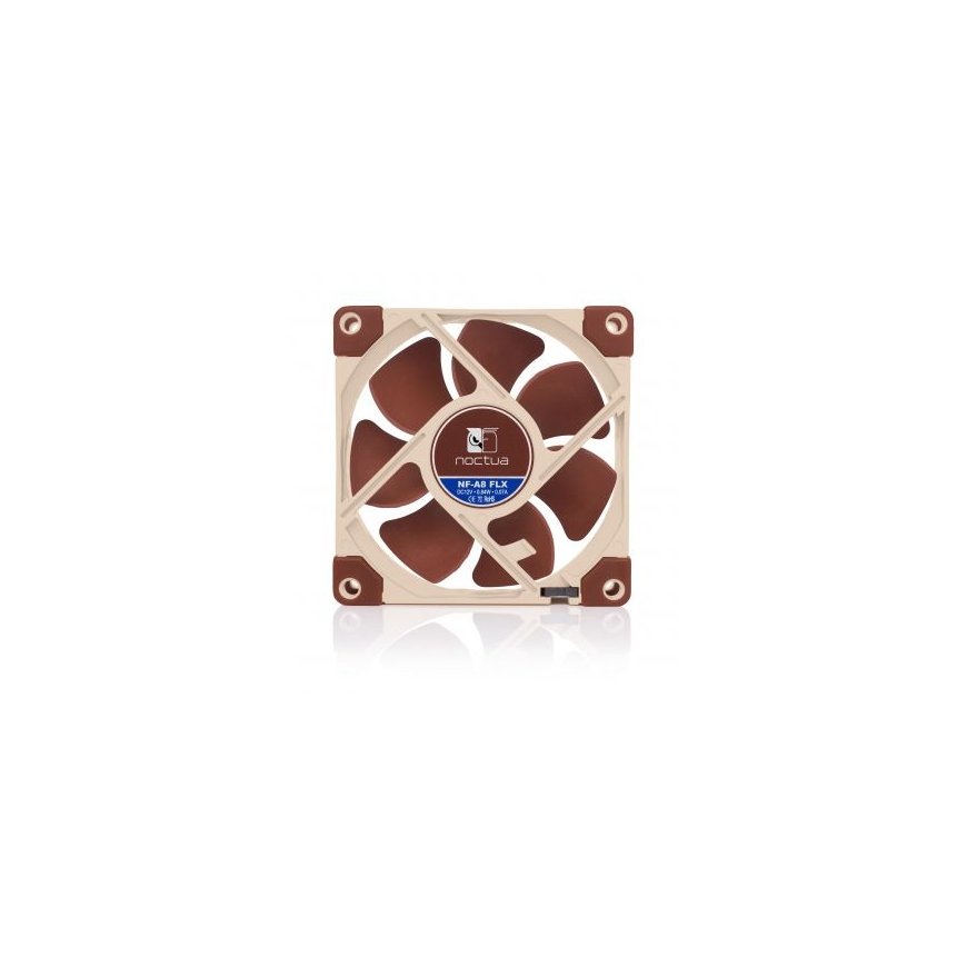 Noctua NOC-NF-A8-FLX Computer case Fan 8 cm Beige, Brown 1 pc(s) – 4