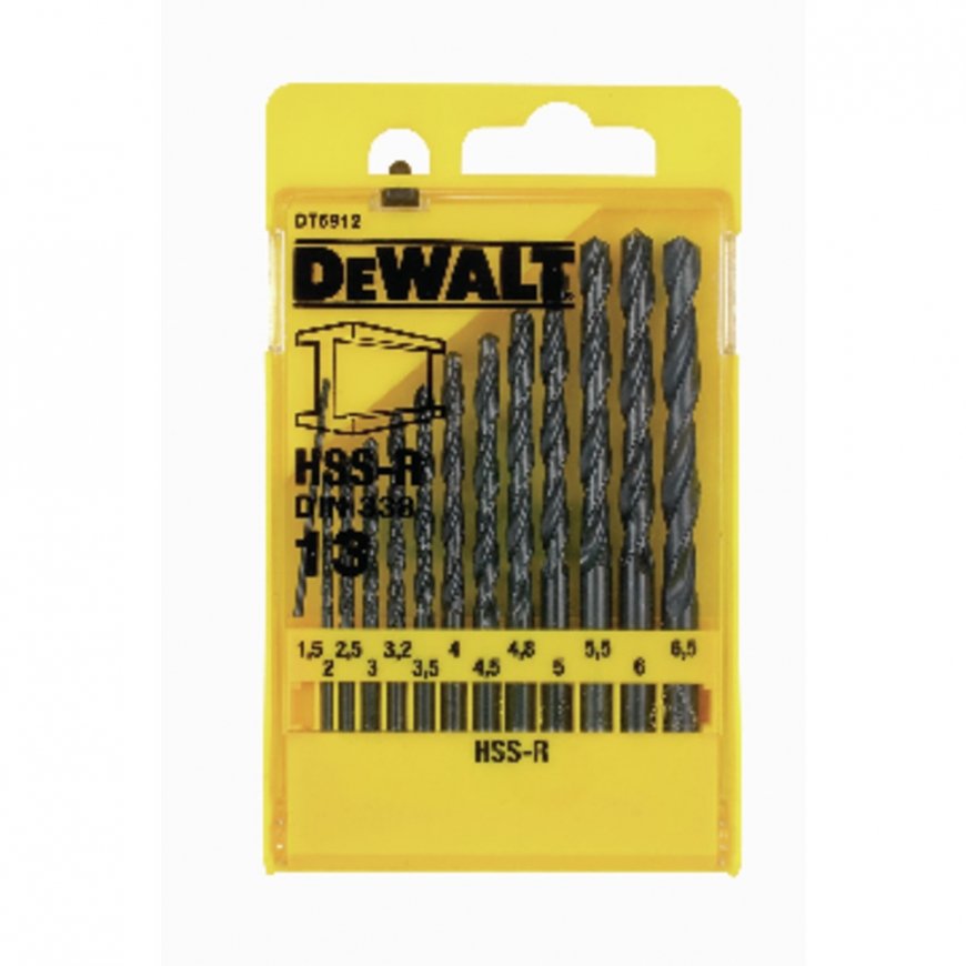 DeWALT DT5912-QZ grąžto antgalis Grąžtų rinkinys 13 vnt