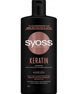 SYOSS Keratin 750 ml Šampoon Professionaalne Naised