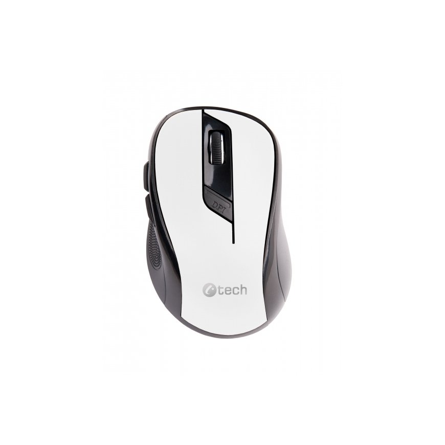 C-TECH WLM-02W kompiuterio pelė Biuras Dešinės rankos Radijo dažnio belaidė Optinis 1600 DPI – 2