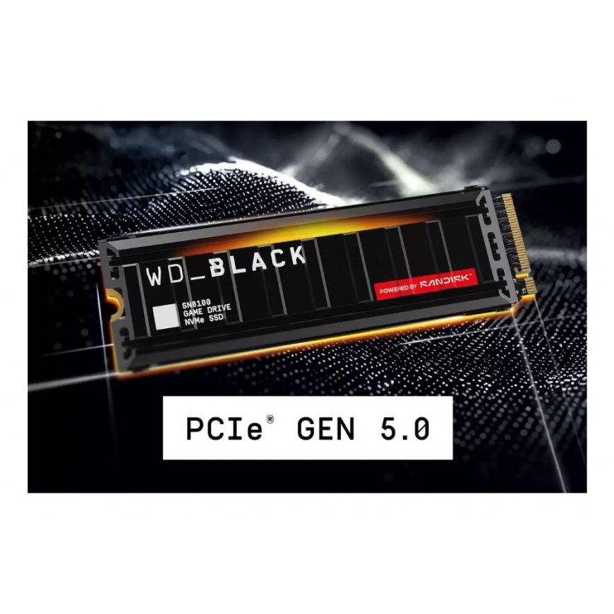 Western Digital Black SN8100 8 TB M.2 PCI Express 5.0 NVMe TLC 3D NAND – 4