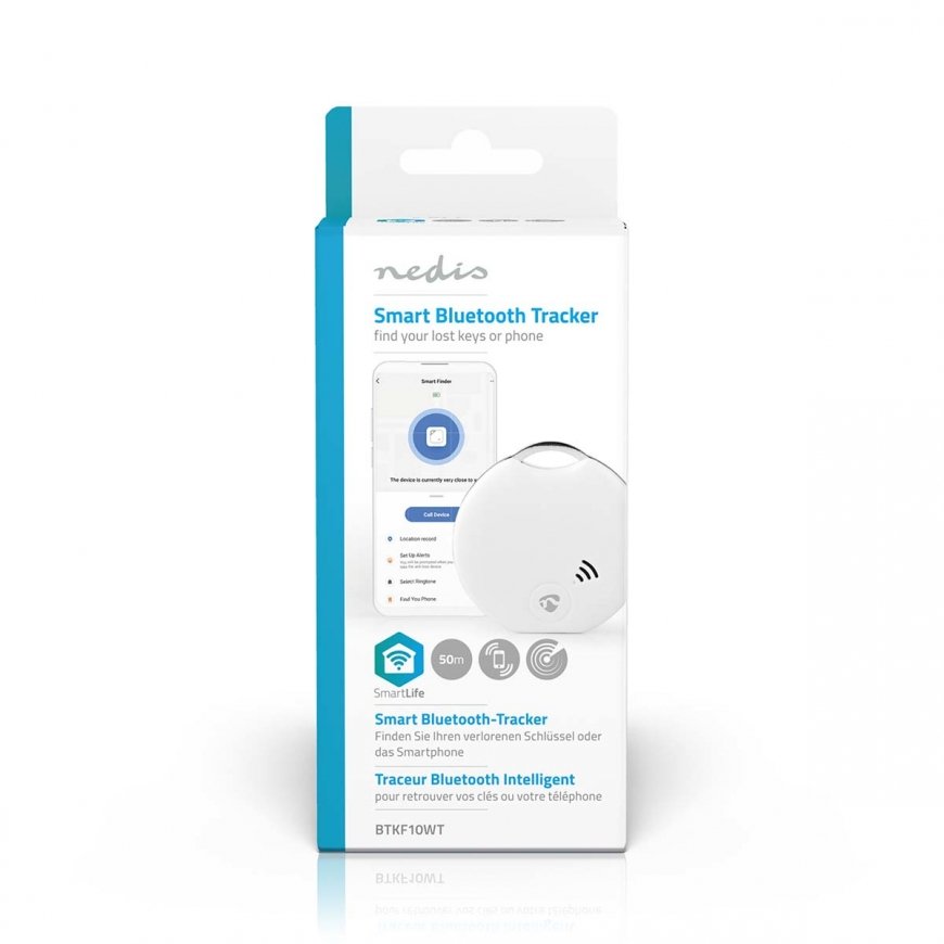 Nedis BTKF10WT GPS tracker/finder White – 5