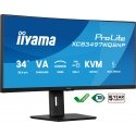 iiyama ProLite XCB3497WQSNP-B1 PC lamekuvar 86,4 cm (34") 3440 x 1440 pikslit UltraWide Quad HD LED iiyama ProLite XCB3497WQSNP-B1 PC lamekuvar 86,4 cm (34") 3440 x 1440 pikslit UltraWide Quad HD LED