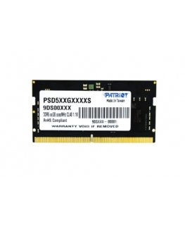 Patriot Memory Signature Line PSD532G48002S muistimoduuli 32 GB 1 x 32 GB DDR5 262-pin SO-DIMM