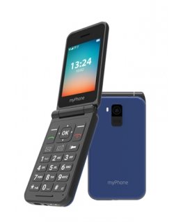 myPhone FLIP LTE 7,11 cm (2.8") Sininen, Harmaa Kamerapuhelin