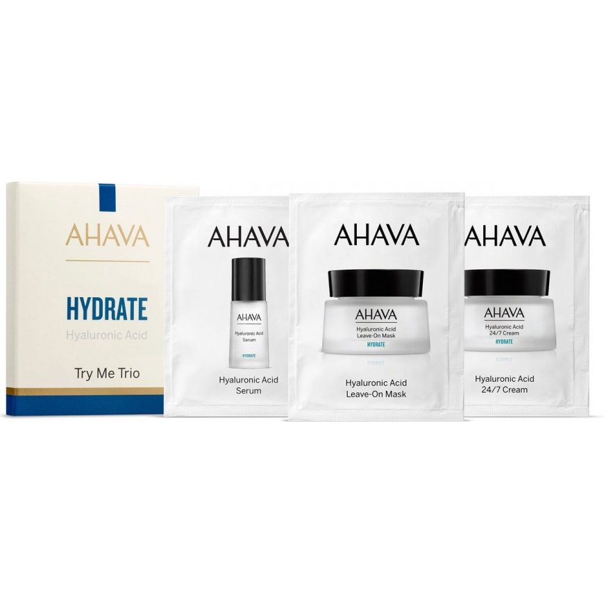 Set Ahava: Hyaluronic Acid, Hydrating, Serum, For Face, 3 ml *Sa