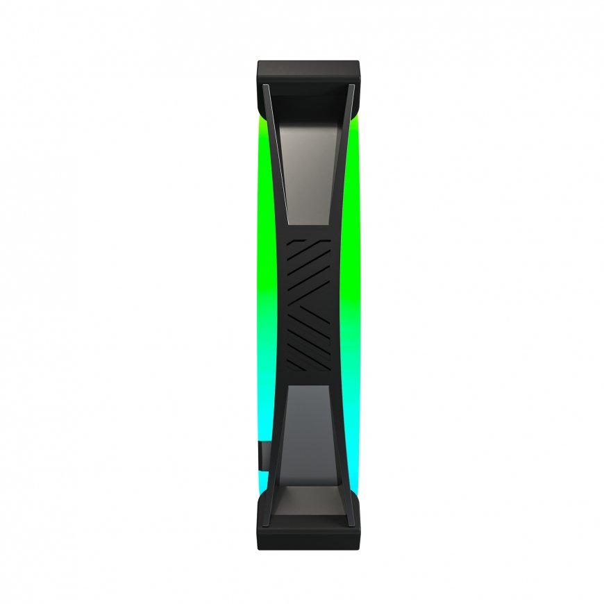 Montech RX120 PRO Kompiuterio korpusui Ventiliatorius 12 cm Balta 1 vnt – 4