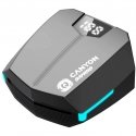 Canyon GTWS-2 Гарнитура Беспроводной Заушины Игровой USB Type-C Bluetooth Зарядная стойка Черный