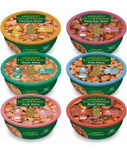 ARQUIVET Fresh Home Mix pataruoka - märkä koiranruoka - 6x280g