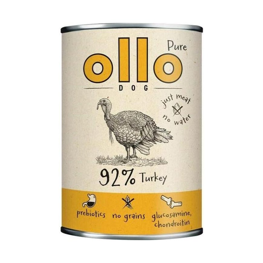 OLLO Pure Rabbit - märkä koiranruoka - 400g – 2