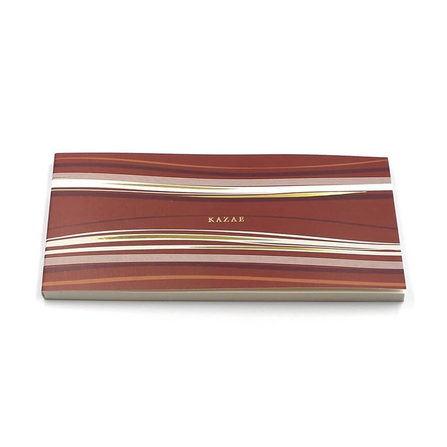 "Kaza-e Memo Pad" Sticky Notes Book, 8mm Line - Red TKE-MP-RD