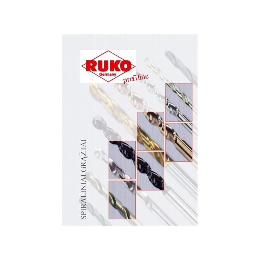 Centravimo grąžtas RUKO HSS Co 5 – 2