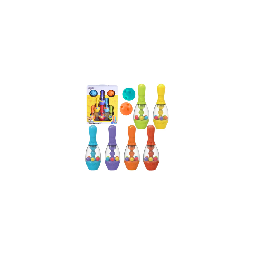 Boulingas värviline lastele WOOPIE 8 tk. – 2