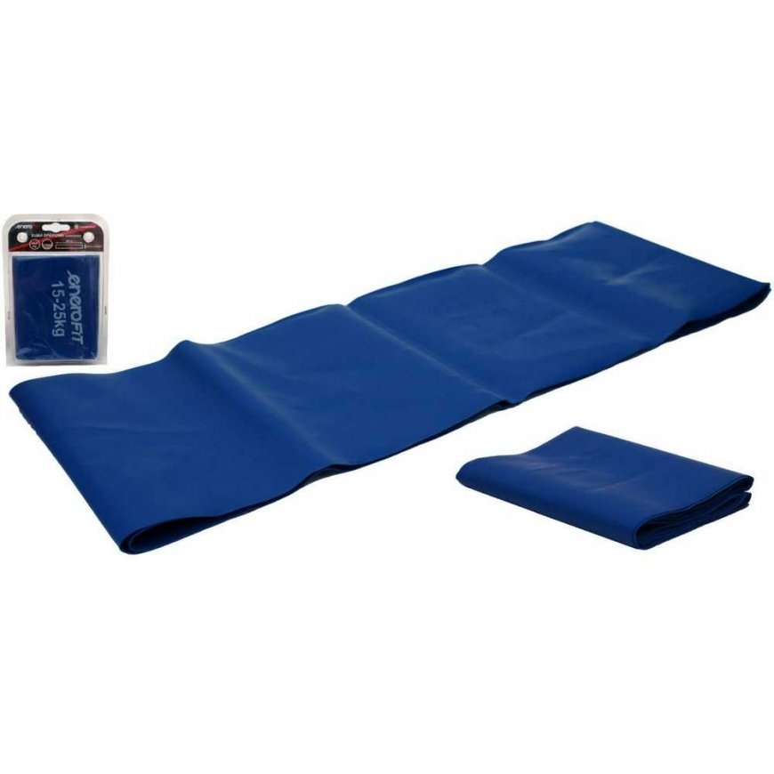 Pasipriešinimo guma Enero Fit, 200x15cm, mėlyna – 2