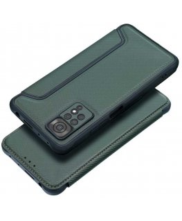 OEM LUNA Book Carbon Case for Samsung Galaxy S24 FE in Black Color
