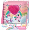 Kids Euroswan - Licensed Accessories Kids Euroswan - Licensed Products 3D Glitter Notebook | Sweet Dreams Kids Euroswan - Licensed Accessories Kids Euroswan - Licensed Products 3D Glitter Notebook | Sweet Dreams