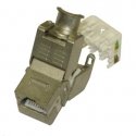 LYNX keystone-liitin UTP Cat6, 8P8C, musta LYNX keystone-liitin UTP Cat6, 8P8C, musta