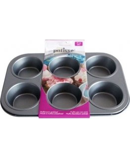 Patisse Mugfin forma 6 gab. 27 cm Sudraba virsma universāla