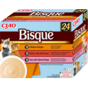 INABA CAT CIAO BISQUE VISTE, LIELUMS, ZIVIS 24x40g INABA CAT CIAO BISQUE VISTE, LIELUMS, ZIVIS 24x40g