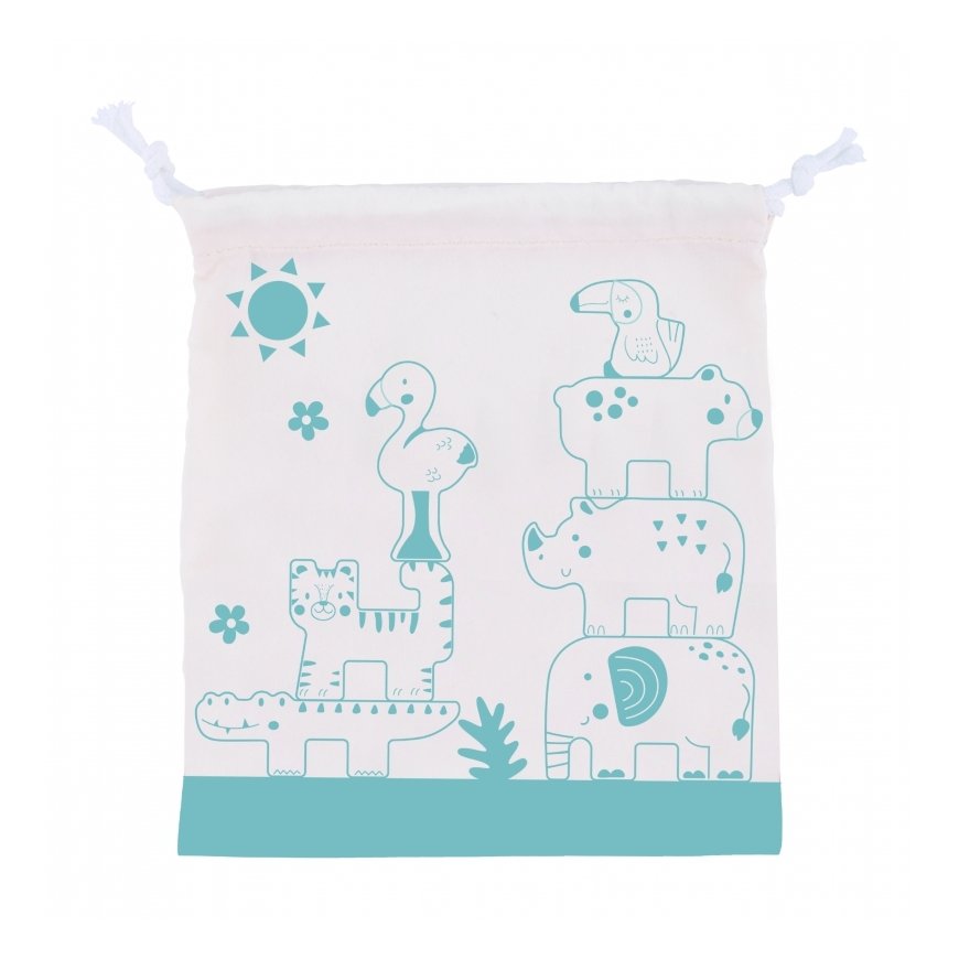 Tooky Toys Balansinis puidust lauamäng Õnnelikud Loomad – 2