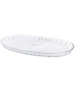 Elegant oval plate 27.8 x 16.3 cm PASABAHCE