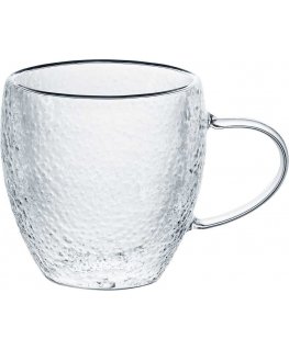 2 kpl termostiklisiä laseja kahvalla Bubble 250 ml AMBITION
