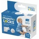 SIPO apsauga stalčiams durelėms magnetinė 4 vnt SBS-M4 SIPO apsauga stalčiams durelėms magnetinė 4 vnt SBS-M4