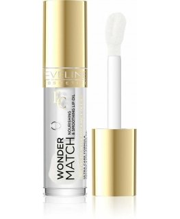 Eveline Cosmetics Wonder Match moisturizing & smoothing lip oil 01 Clear, 5 ml