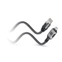 Techly ICOC U3C-RJ45-010 verkkokaapeli Hopea, musta 1 m Cat6 F/UTP (FTP) Techly ICOC U3C-RJ45-010 verkkokaapeli Hopea, musta 1 m Cat6 F/UTP (FTP)