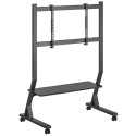 Techly Floor Stand with Shelf for 45-90" LCD/LED/Plasma TV Techly Floor Stand with Shelf for 45-90" LCD/LED/Plasma TV