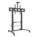 Techly ICA-TR230 передвижная тумба/стойка для мультимедиа Черный Плоская панель Передвижная тумба дл