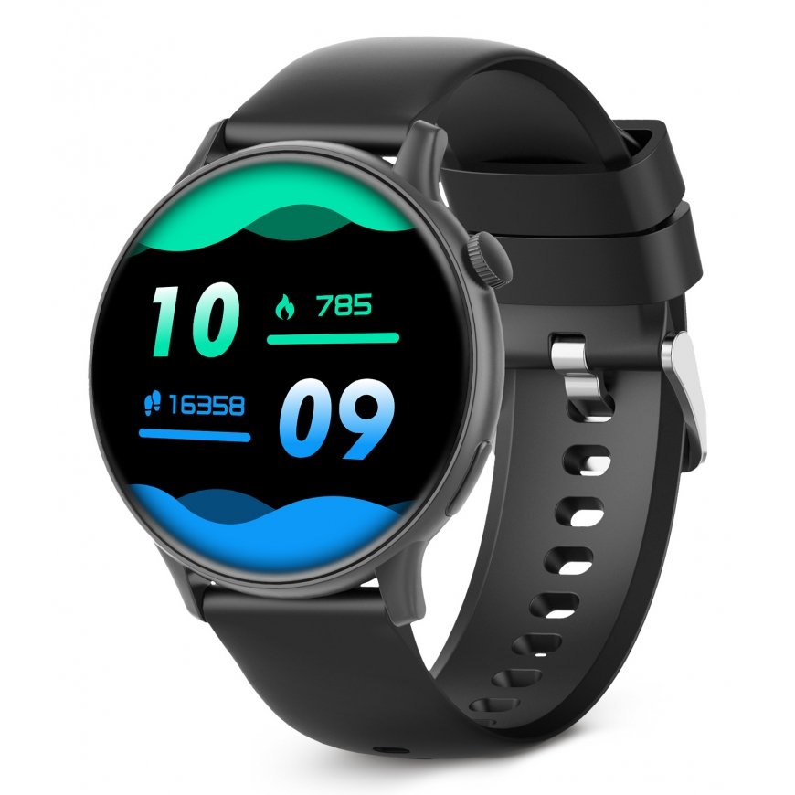 Ksix Core 2 3,63 cm (1.43") AMOLED 46.8 mm Digitāls 466 x 466 pikseļi Skārienjūtīgais ekrāns Melns – 2