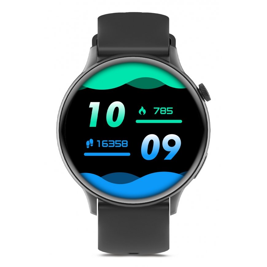 Ksix Core 2 3,63 cm (1.43") AMOLED 46.8 mm Digitaalinen 466 x 466 pikseliä Kosketusnäyttö musta – 4