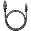 Techly ICOC U3A-RJ45-010 networking cable Black, Silver 1 m Cat6 F/UTP (FTP) Techly ICOC U3A-RJ45-010 networking cable Black, Silver 1 m Cat6 F/UTP (FTP)