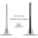 Techly Vertical Aluminum Notebook Stand Techly Vertical Aluminum Notebook Stand