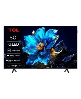 TCL T69C 50T69C televizors 127 cm (50") 4K Ultra HD Viedtelevizors Wi-Fi Metālisks 350 cd/m²